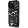Etui Karl Lagerfeld Grained Pattern &    Logo MagSafe do iPhone 16 Pro czarny na NearMe.pl