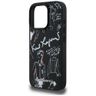 Etui Karl Lagerfeld Grained Pattern &    Logo MagSafe do iPhone 16 Pro czarny na NearMe.pl