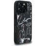 Etui Karl Lagerfeld Grained Pattern &    Logo MagSafe do iPhone 16 Pro Max czarny na NearMe.pl