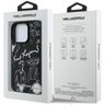 Etui Karl Lagerfeld Grained Pattern &    Logo MagSafe do iPhone 16 Pro Max czarny na NearMe.pl