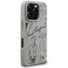 Etui Karl Lagerfeld Grained Pattern &    Logo MagSafe do iPhone 16 Pro Max szary na NearMe.pl
