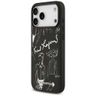 Etui Karl Lagerfeld Grained Pattern &    Logo MagSafe do iPhone 17 Pro Max czarny na NearMe.pl