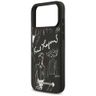 Etui Karl Lagerfeld Grained Pattern &    Logo MagSafe do iPhone 17 Pro Max czarny na NearMe.pl
