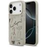Etui Karl Lagerfeld Grained Pattern &    Logo MagSafe do iPhone 17 Pro szary na NearMe.pl