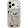 Etui Karl Lagerfeld Grained Pattern &    Logo MagSafe do iPhone 17 Pro szary na NearMe.pl