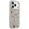 Etui Karl Lagerfeld Grained Pattern &    Logo MagSafe do iPhone 17 Pro szary na NearMe.pl