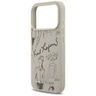 Etui Karl Lagerfeld Grained Pattern &    Logo MagSafe do iPhone 17 Pro szary na NearMe.pl