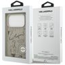 Etui Karl Lagerfeld Grained Pattern &    Logo MagSafe do iPhone 17 Pro szary na NearMe.pl