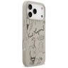 Etui Karl Lagerfeld Grained Pattern &    Logo MagSafe do iPhone 17 Pro Max szary na NearMe.pl