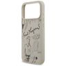 Etui Karl Lagerfeld Grained Pattern &    Logo MagSafe do iPhone 17 Pro Max szary na NearMe.pl