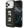 Etui Karl Lagerfeld FW Grained Karl &    Choupette Heads Pins & Logo do iPhone 17 Pro Max czarny na NearMe.pl