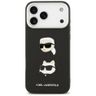 Etui Karl Lagerfeld FW Grained Karl &    Choupette Heads Pins & Logo do iPhone 17 Pro Max czarny na NearMe.pl