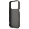 Etui Karl Lagerfeld FW Grained Karl &    Choupette Heads Pins & Logo do iPhone 17 Pro szary na NearMe.pl