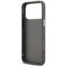 Etui Karl Lagerfeld FW Grained Karl &    Choupette Heads Pins & Logo do iPhone 17 Pro Max szary na NearMe.pl