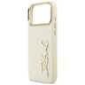Etui Karl Lagerfeld Karl Script Logo do  iPhone 17 Pro Max beżowy na NearMe.pl