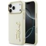 Etui Karl Lagerfeld Karl Script Logo do  iPhone 17 Pro Max beżowy na NearMe.pl
