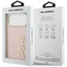 Etui Karl Lagerfeld Karl Script Logo do  iPhone 17 Pro Max różowy na NearMe.pl