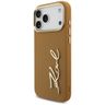 Etui Karl Lagerfeld Karl Script Logo do  iPhone 17 Pro Max brązowy na NearMe.pl