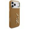 Etui Karl Lagerfeld Karl Script Logo do  iPhone 17 Pro Max brązowy na NearMe.pl
