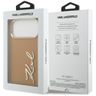 Etui Karl Lagerfeld Karl Script Logo do  iPhone 17 Pro Max brązowy na NearMe.pl