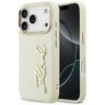 Etui Karl Lagerfeld Karl Script Logo do  iPhone 17 Pro beżowy na NearMe.pl