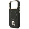Etui Karl Lagerfeld Big Strap Karl Metal Logo MagSafe do iPhone 17 Pro czarny na NearMe.pl