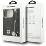 Etui Karl Lagerfeld Big Strap Choupette  Metal Logo MagSafe do iPhone 17 Pro czarny na NearMe.pl