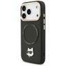 Etui Karl Lagerfeld Big Strap Choupette  Metal Logo MagSafe do iPhone 17 Pro czarny na NearMe.pl