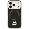Etui Karl Lagerfeld Big Strap Choupette  Metal Logo MagSafe do iPhone 17 Pro czarny na NearMe.pl