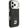 Etui Karl Lagerfeld Big Strap Choupette  Metal Logo MagSafe do iPhone 17 Pro czarny na NearMe.pl