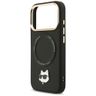 Etui Karl Lagerfeld Big Strap Choupette  Metal Logo MagSafe do iPhone 17 Pro czarny na NearMe.pl