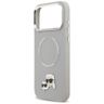 Etui Karl Lagerfeld Karl & Choupette     Pins MagSafe do iPhone 17 Pro szary na NearMe.pl