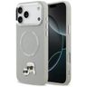 Etui Karl Lagerfeld Karl & Choupette     Pins MagSafe do iPhone 17 Pro szary na NearMe.pl