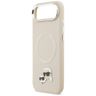 Etui Karl Lagerfeld Karl & Choupette     Pins MagSafe do iPhone Air beżowy na NearMe.pl