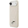 Etui Karl Lagerfeld Karl & Choupette     Pins MagSafe do iPhone Air beżowy na NearMe.pl