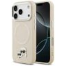 Etui Karl Lagerfeld Karl & Choupette     Pins MagSafe do iPhone 17 Pro beżowy na NearMe.pl