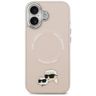 Etui Karl Lagerfeld Karl & Choupette     Pins MagSafe do iPhone 17 różowy na NearMe.pl