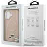 Etui Karl Lagerfeld Karl & Choupette     Pins MagSafe do iPhone 17 różowy na NearMe.pl