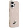 Etui Karl Lagerfeld Karl & Choupette     Pins MagSafe do iPhone 17 różowy na NearMe.pl