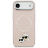 Etui Karl Lagerfeld Karl & Choupette     Pins MagSafe do iPhone Air różowy na NearMe.pl