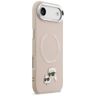 Etui Karl Lagerfeld Karl & Choupette     Pins MagSafe do iPhone Air różowy na NearMe.pl
