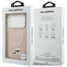 Etui Karl Lagerfeld Karl & Choupette     Pins MagSafe do iPhone 17 Pro różowy na NearMe.pl