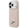 Etui Karl Lagerfeld Karl & Choupette     Pins MagSafe do iPhone 17 Pro różowy na NearMe.pl