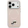Etui Karl Lagerfeld Karl & Choupette     Pins MagSafe do iPhone 17 Pro Max różowy na NearMe.pl