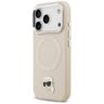 Etui Karl Lagerfeld Karl Pin MagSafe do  iPhone 17 Pro Max beżowy na NearMe.pl