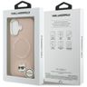 Etui Karl Lagerfeld Choupette Pin        MagSafe do iPhone 17 różowy na NearMe.pl