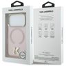 Etui Karl Lagerfeld IML K Head Logo      MagSafe do iPhone 17 Pro Max różowy na NearMe.pl