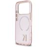 Etui Karl Lagerfeld IML K Head Logo      MagSafe do iPhone 17 Pro różowy na NearMe.pl