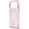 Etui Karl Lagerfeld IML K Head Logo      MagSafe do iPhone 17 Pro różowy na NearMe.pl