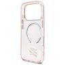 Etui Karl Lagerfeld IML KL Script Logo   MagSafe do iPhone 17 Pro Max różowy na NearMe.pl